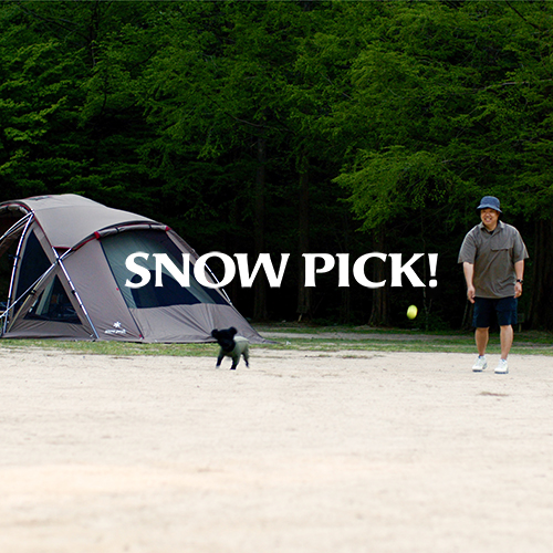 Snow Pick! 반려견과 함께하는 캠핑