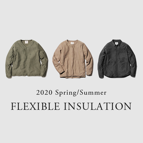 쾌적 기능 웨어, Flexible Insulation (spring & summer)